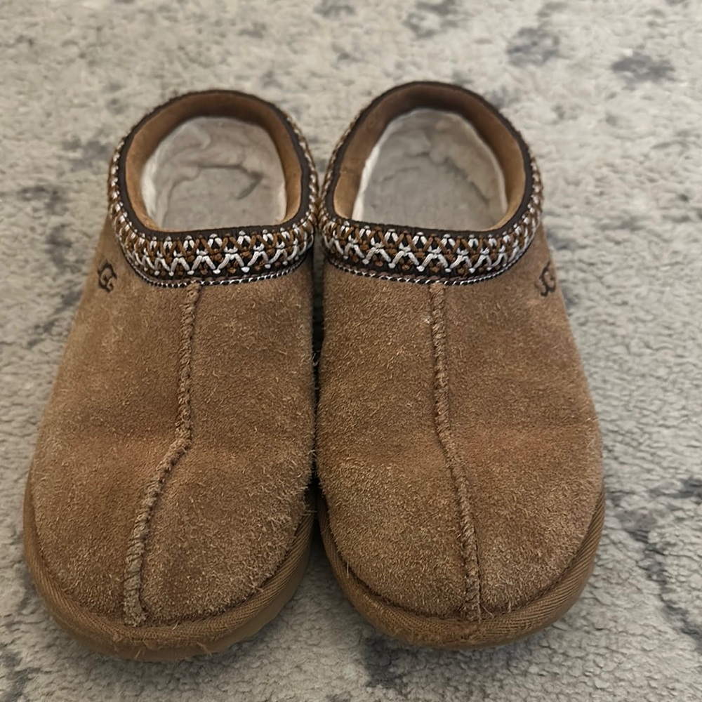 UGG Brown Suede Slippers
